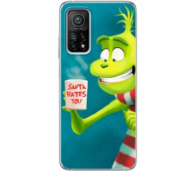 Силіконовий чохол BoxFace Xiaomi Mi 10T/ Mi 10T Pro Santa Hates You (41069-up2449)