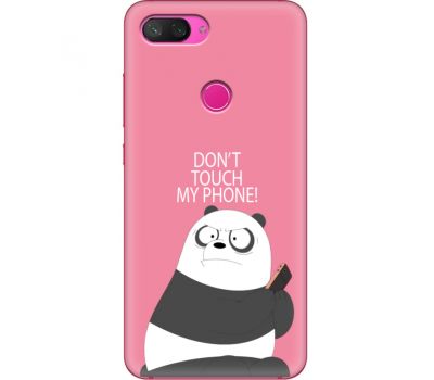 Силіконовий чохол BoxFace Xiaomi Mi 8 Lite Dont Touch My Phone Panda (35658-up2425)