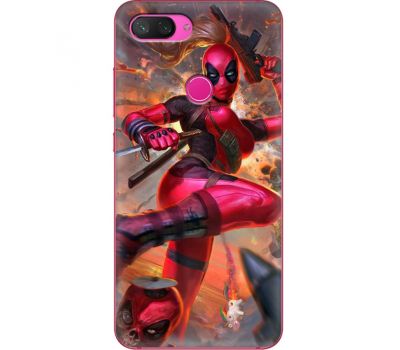 Силіконовий чохол BoxFace Xiaomi Mi 8 Lite Woman Deadpool (35658-up2453)