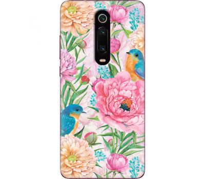 Силіконовий чохол BoxFace Xiaomi Mi 9T / Mi 9T Pro Birds in Flowers (37376-up2374)
