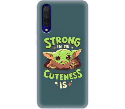 Силіконовий чохол BoxFace Xiaomi Mi 9 Lite Strong in me Cuteness is (38311-up2337)