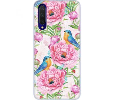 Силіконовий чохол BoxFace Xiaomi Mi 9 Lite Birds and Flowers (38311-up2376)