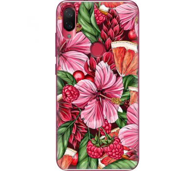 Силіконовий чохол BoxFace Xiaomi Mi Play Tropical Flowers (36652-up2416)