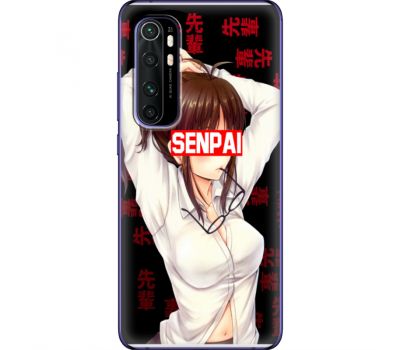 Силіконовий чохол BoxFace Xiaomi Mi Note 10 Lite Senpai (39811-up2396)*