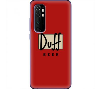 Силіконовий чохол BoxFace Xiaomi Mi Note 10 Lite Duff beer (39811-up2427)