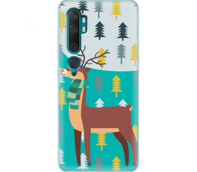 Силіконовий чохол BoxFace Xiaomi Mi Note 10 / Mi Note 10 Pro Foresty Deer (38537-up2247)