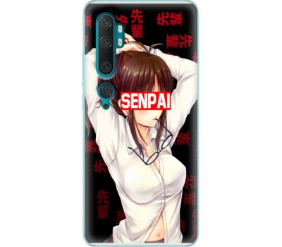 Силіконовий чохол BoxFace Xiaomi Mi Note 10 / Mi Note 10 Pro Senpai (38537-up2396)