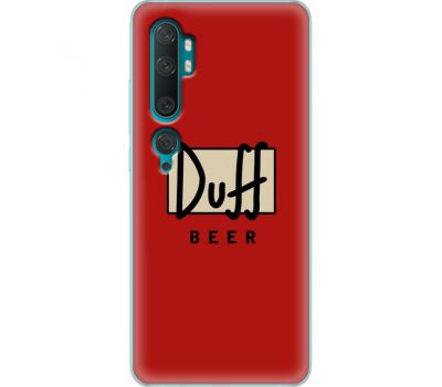 Силіконовий чохол BoxFace Xiaomi Mi Note 10 / Mi Note 10 Pro Duff beer (38537-up2427)