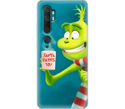 Силіконовий чохол BoxFace Xiaomi Mi Note 10 / Mi Note 10 Pro Santa Hates You (38537-up2449)
