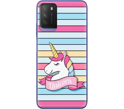 Силіконовий чохол BoxFace Xiaomi Poco M3 Unicorn (41586-up2401)