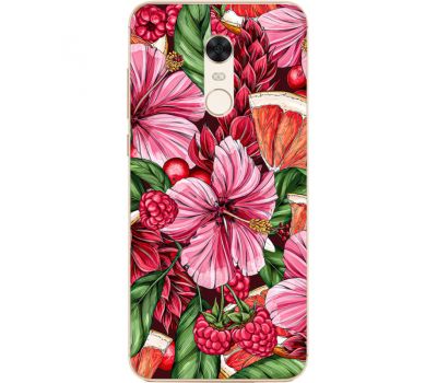 Силіконовий чохол BoxFace Xiaomi Redmi 5 Plus Tropical Flowers (32522-up2416)
