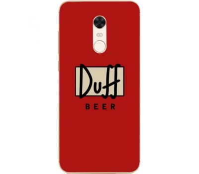 Силіконовий чохол BoxFace Xiaomi Redmi 5 Plus Duff beer (32522-up2427)