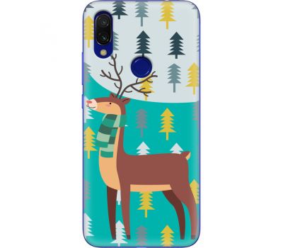 Силіконовий чохол BoxFace Xiaomi Redmi 7 Foresty Deer (36506-up2247)