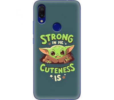 Силіконовий чохол BoxFace Xiaomi Redmi 7 Strong in me Cuteness is (36506-up2337)