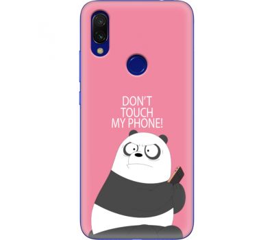 Силіконовий чохол BoxFace Xiaomi Redmi 7 Dont Touch My Phone Panda (36506-up2425)