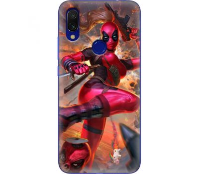 Силіконовий чохол BoxFace Xiaomi Redmi 7 Woman Deadpool (36506-up2453)