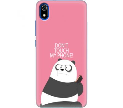 Силіконовий чохол BoxFace Xiaomi Redmi 7A Dont Touch My Phone Panda (37400-up2425)