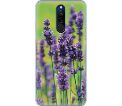 Силіконовий чохол BoxFace Xiaomi Redmi 8 Green Lavender (38411-up2245)