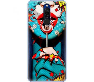 Силіконовий чохол BoxFace Xiaomi Redmi 8 Girl Pop Art (38411-up2444)