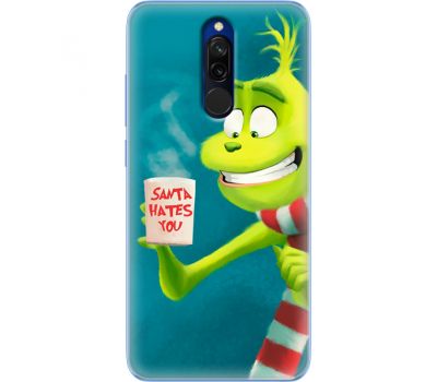 Силіконовий чохол BoxFace Xiaomi Redmi 8 Santa Hates You (38411-up2449)