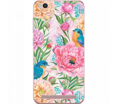 Силіконовий чохол BoxFace Xiaomi Redmi 5A Birds in Flowers (32506-up2374)