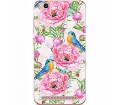 Силіконовий чохол BoxFace Xiaomi Redmi 5A Birds and Flowers (32506-up2376)