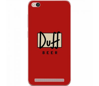 Силіконовий чохол BoxFace Xiaomi Redmi 5A Duff beer (32506-up2427)