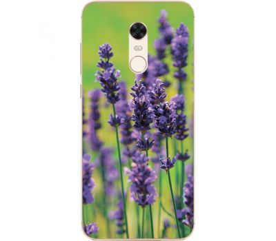 Силіконовий чохол BoxFace Xiaomi Redmi 5 Plus Green Lavender (32522-up2245)