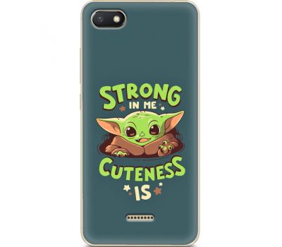Силіконовий чохол BoxFace Xiaomi Redmi 6A Strong in me Cuteness is (34811-up2337)