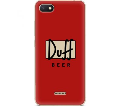 Силіконовий чохол BoxFace Xiaomi Redmi 6A Duff beer (34811-up2427)
