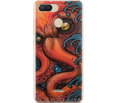 Силіконовий чохол BoxFace Xiaomi Redmi 6 Octopus (34858-up2429)