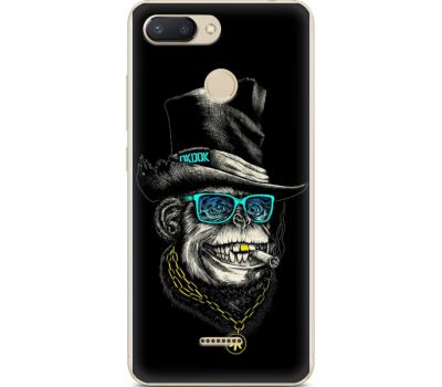 Силіконовий чохол BoxFace Xiaomi Redmi 6 Rich Monkey (34858-up2438)