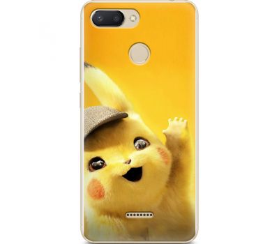 Силіконовий чохол BoxFace Xiaomi Redmi 6 Pikachu (34858-up2440)