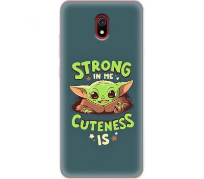 Силіконовий чохол BoxFace Xiaomi Redmi 8A Strong in me Cuteness is (38341-up2337)