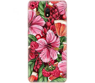 Силіконовий чохол BoxFace Xiaomi Redmi 8A Tropical Flowers (38341-up2416)
