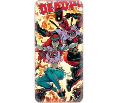 Силіконовий чохол BoxFace Xiaomi Redmi 8A Deadpool and Mary Jane (38341-up2454)