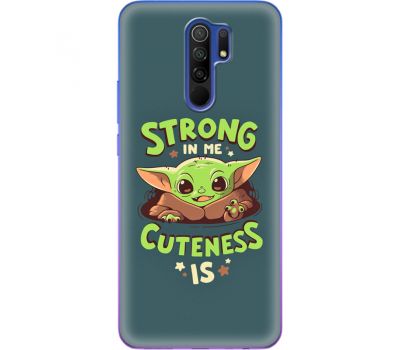 Силіконовий чохол BoxFace Xiaomi Redmi 9 Strong in me Cuteness is (40233-up2337)