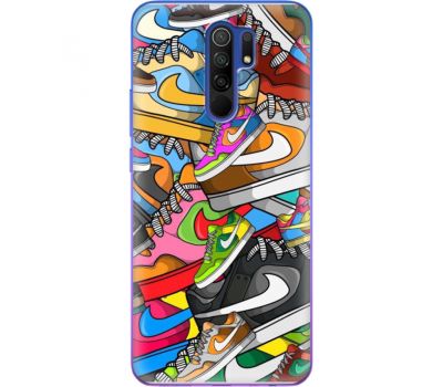 Силіконовий чохол BoxFace Xiaomi Redmi 9 Sneakers (40233-up2423)