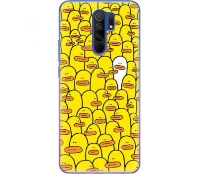 Силіконовий чохол BoxFace Xiaomi Redmi 9 Yellow Ducklings (40233-up2428)