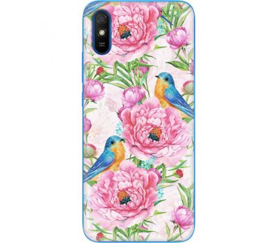 Силіконовий чохол BoxFace Xiaomi Redmi 9A Birds and Flowers (40304-up2376)