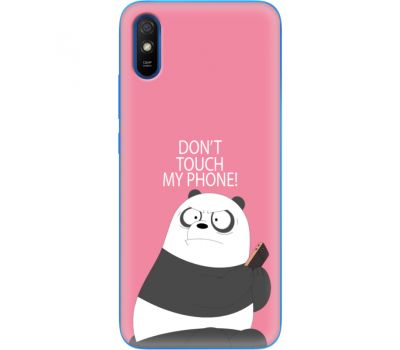 Силіконовий чохол BoxFace Xiaomi Redmi 9A Dont Touch My Phone Panda (40304-up2425)