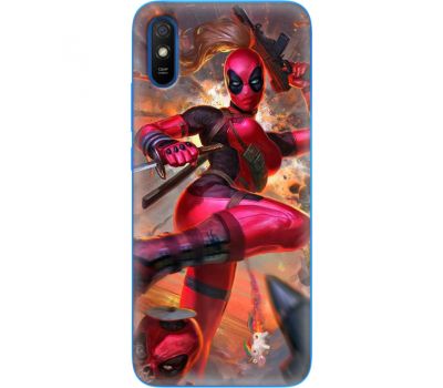 Силіконовий чохол BoxFace Xiaomi Redmi 9A Woman Deadpool (40304-up2453)