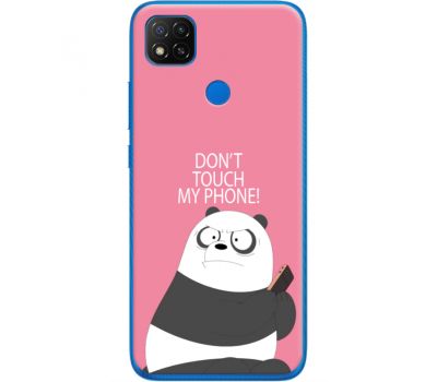 Силіконовий чохол BoxFace Xiaomi Redmi 9C Dont Touch My Phone Panda (40879-up2425)
