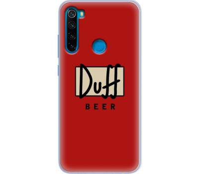 Силіконовий чохол BoxFace Xiaomi Redmi Note 8 Duff beer (38214-up2427)