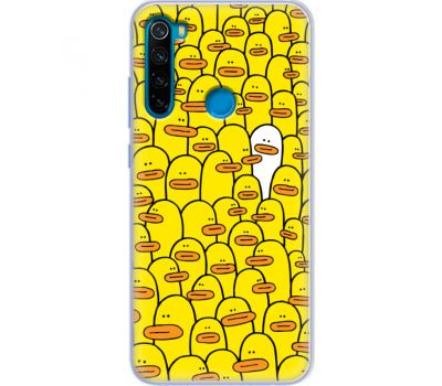 Силіконовий чохол BoxFace Xiaomi Redmi Note 8 Yellow Ducklings (38214-up2428)