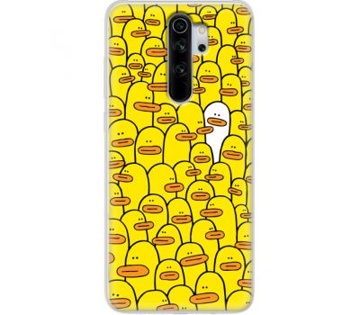 Силіконовий чохол BoxFace Xiaomi Redmi Note 8 Pro Yellow Ducklings (38222-up2428)