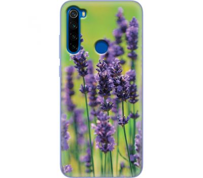 Силіконовий чохол BoxFace Xiaomi Redmi Note 8T Green Lavender (38532-up2245)