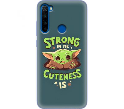 Силіконовий чохол BoxFace Xiaomi Redmi Note 8T Strong in me Cuteness is (38532-up2337)
