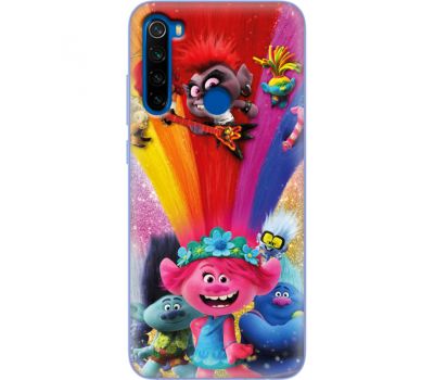 Силіконовий чохол BoxFace Xiaomi Redmi Note 8T Trolls (38532-up2405)