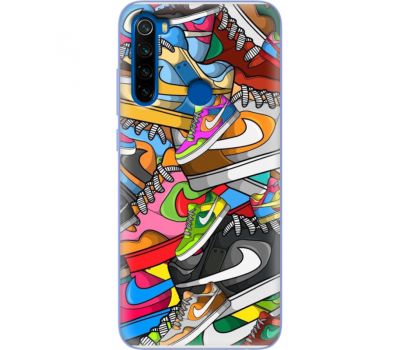 Силіконовий чохол BoxFace Xiaomi Redmi Note 8T Sneakers (38532-up2423)